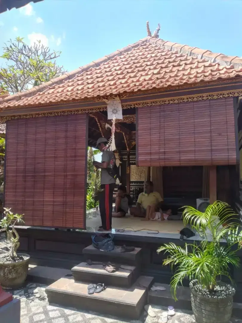 Jual krey/tirai kayu bengkirai - Image 4 of 5