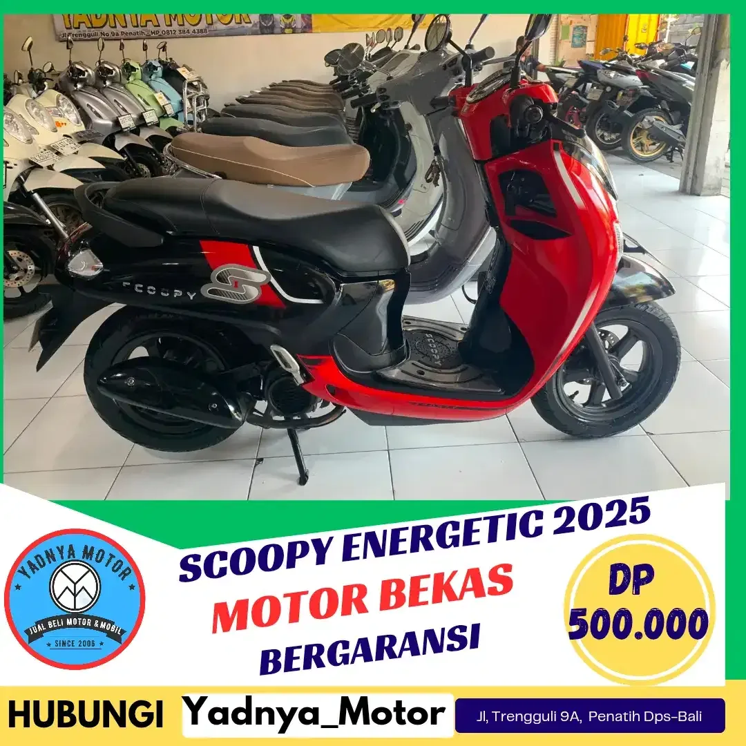 SCOOPY ENERGETIC 2025/YADNYA MOTOR - Image 1 of 3