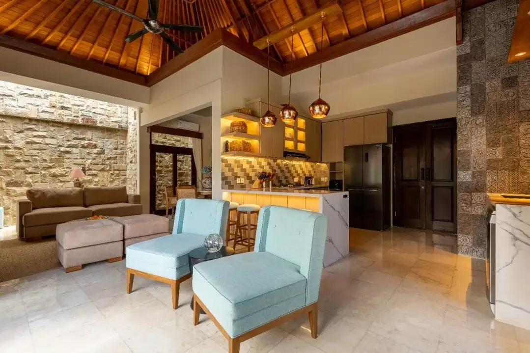 Villa Balinese Style Modern Di Tamblingan Sanur Dekat Pantai Sindu - Image 7 of 10