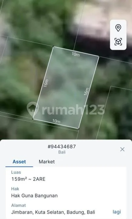 Dijual Tanah Siap Pakai atau Siap Bangun di Jimbaran - Image 2 of 3