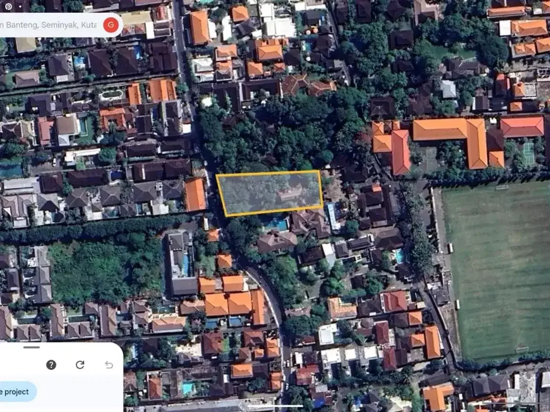 Tanah Leasehold 25 Tahun di Jl. Drupadi, Seminyak – Lokasi Strategis Dekat Seminyak, Legian & Kuta - Image 2 of 2