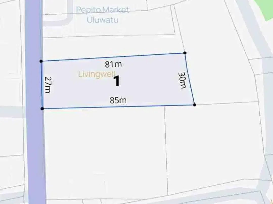 Di jual tanah pinggir jalan raya Uluwatu sangat cocok untuk usaha hotel, resto dan ruko - Image 9 of 10