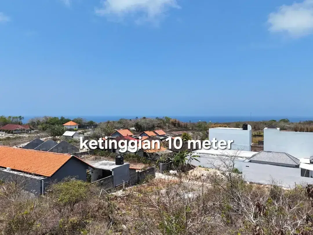 Tanah Nusa Dua Selatan Dengan Pemandangan Laut Zona Pariwisata - Image 9 of 10