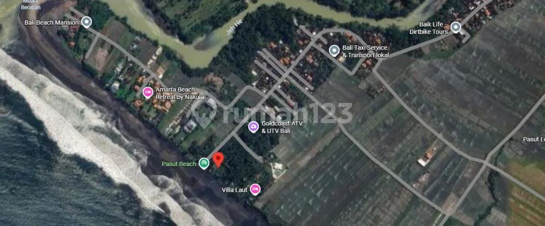 Tanah Los Pantai Strategis View Laut Langsung di Tibubiu, Tabanan - Image 2 of 4