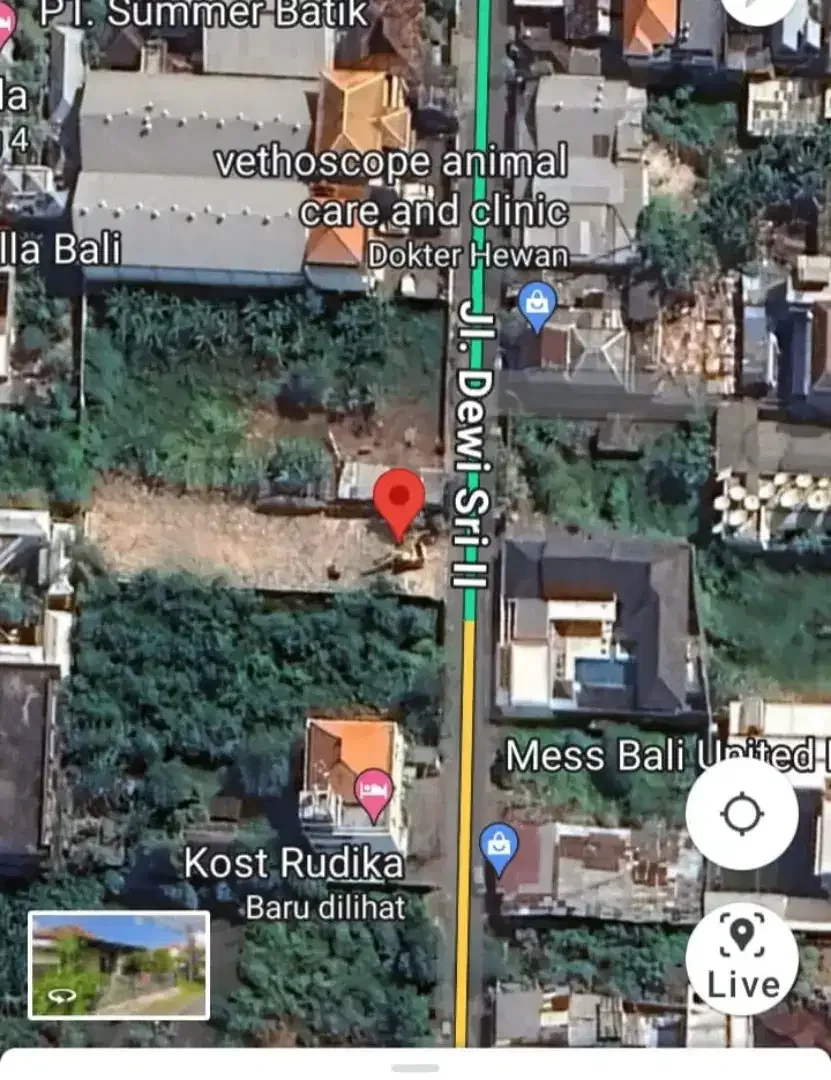 Di Jual Tanah di jln Dewi Sri ll Bali - Image 2 of 4