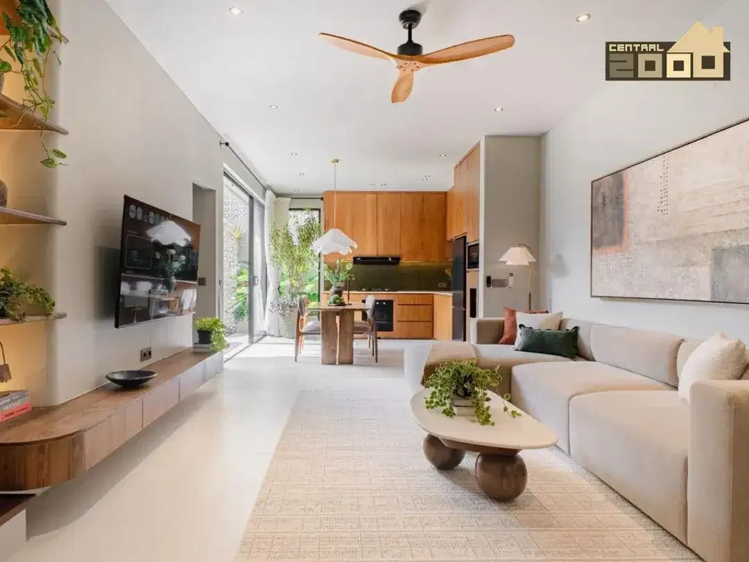 Tropical Freehold Villa in Peaceful Babakan Canggu - Image 3 of 10