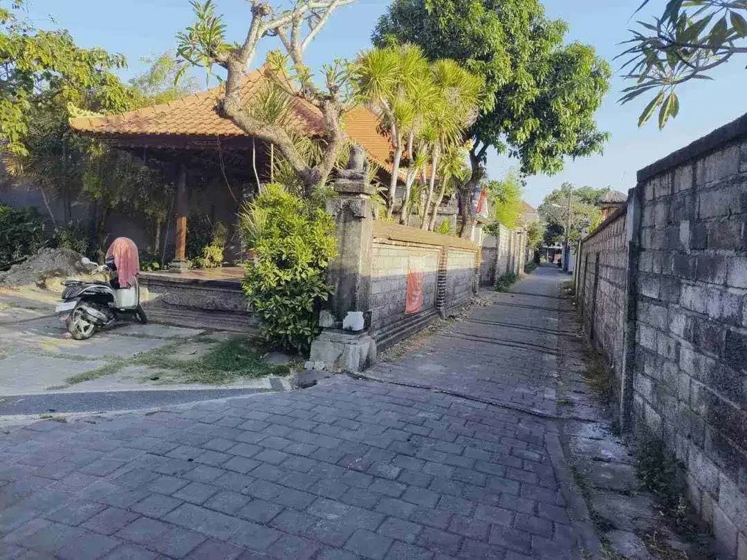DIJUAL TANAH PREMIUM SANUR INTARAN 5,5are lebar 27m BONUS BANGUNAN 1,4/are - Image 5 of 10