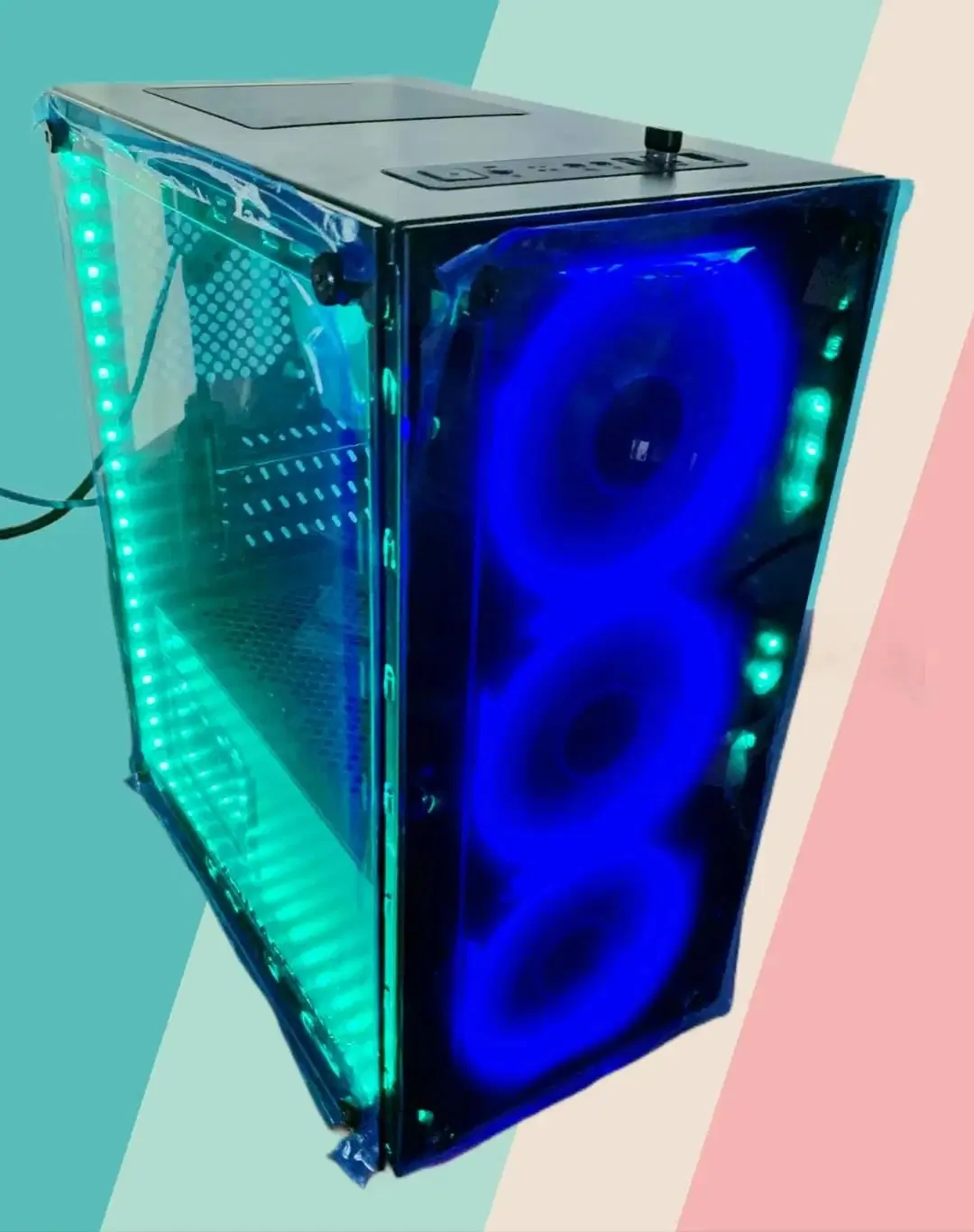 PC-GA-B85M-D3V,Intel-i3-4130-3.4GHz,16Gb DDR3,120Gb SSD-Win 10-hdd 2Tb - Image 3 of 6