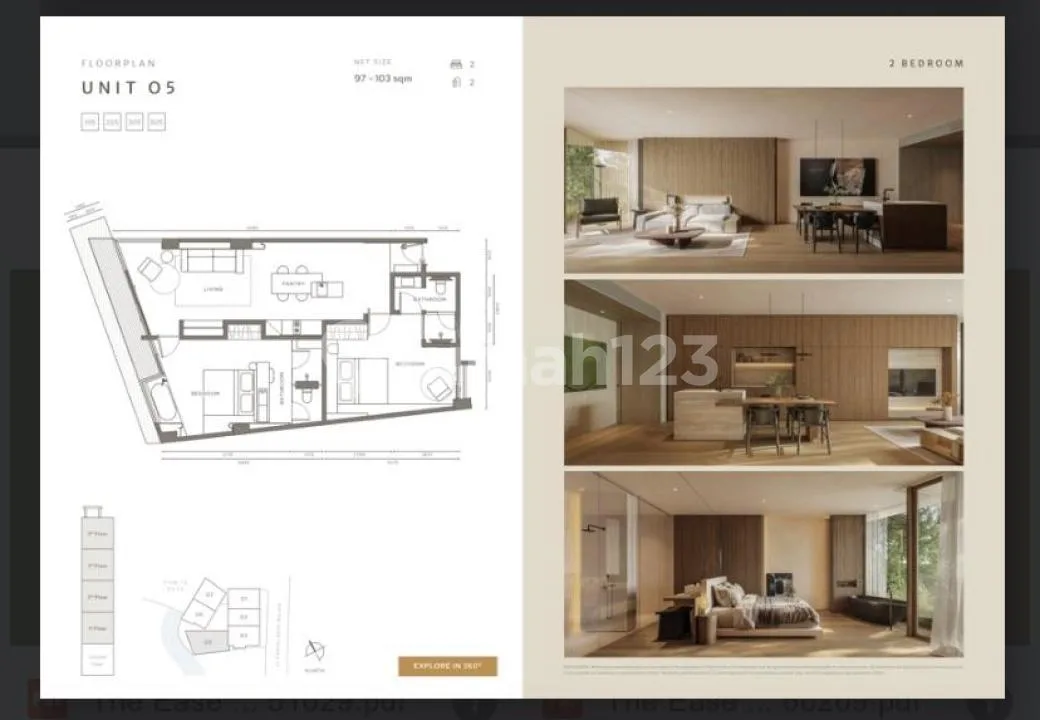 Apartment Baru Full Fasilitas Dekat Pantai Batu Bolong - Image 4 of 4