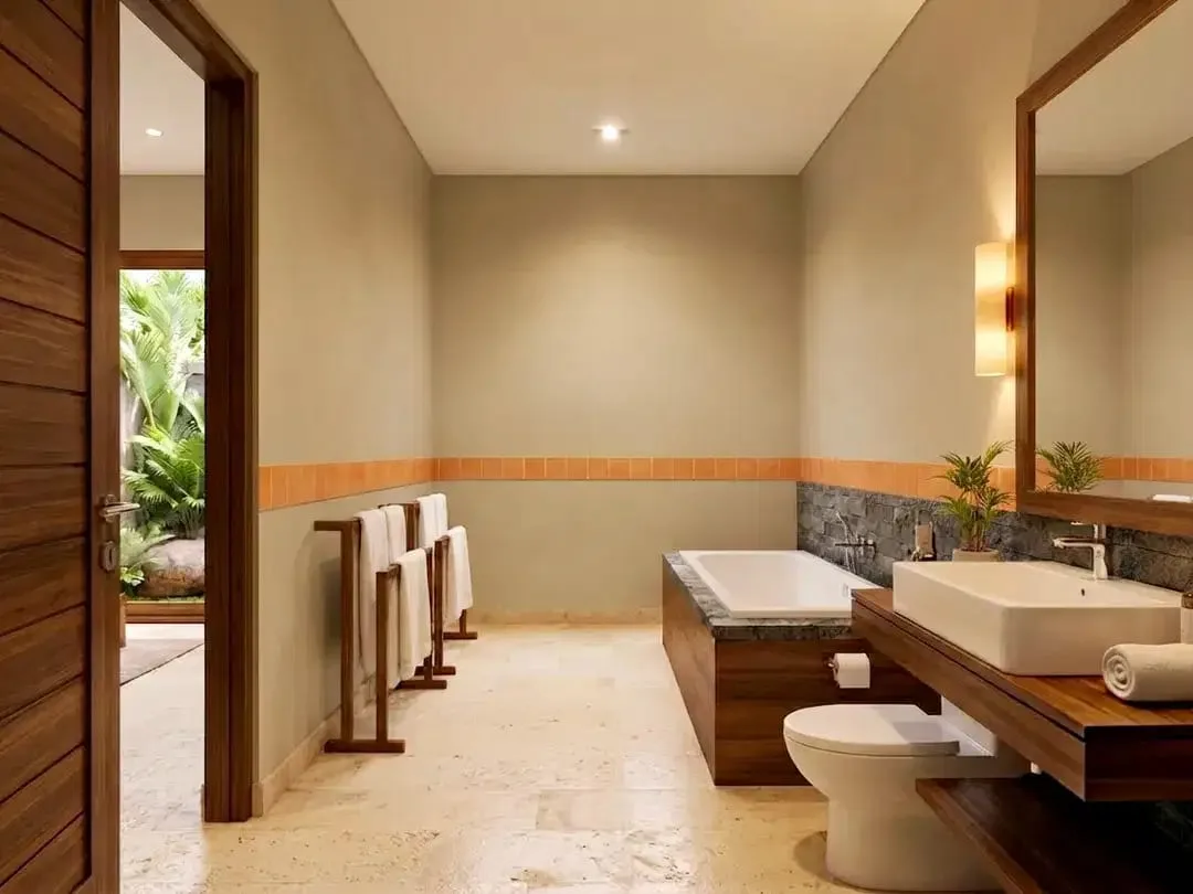 Villa desain tradisional khas Bali, harga paling murah se-Bali hanya 900an JT di Pering dan Saba, Gianyar, Bali dekat Pantai2 - Image 7 of 10