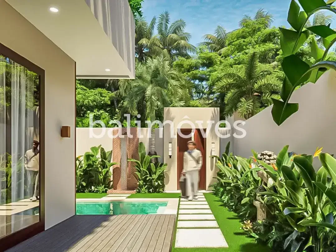 Vila Off Plan Dua Lantai Cantik di Tepi Pantai Padanggalak - Image 2 of 10