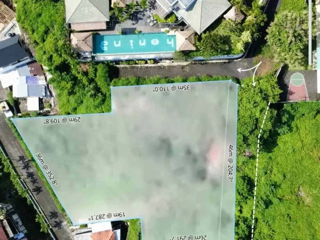 Tanah Eksklusif untuk Villa Mewah, harga dibawah harga pasar - Image 5 of 9