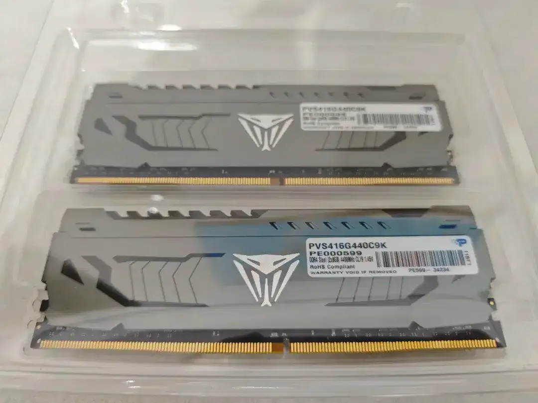 Patriot Viper Steel DDR4 16GB (2×8GB) 4400MHz CL19 (BEKAS) - Image 3 of 4
