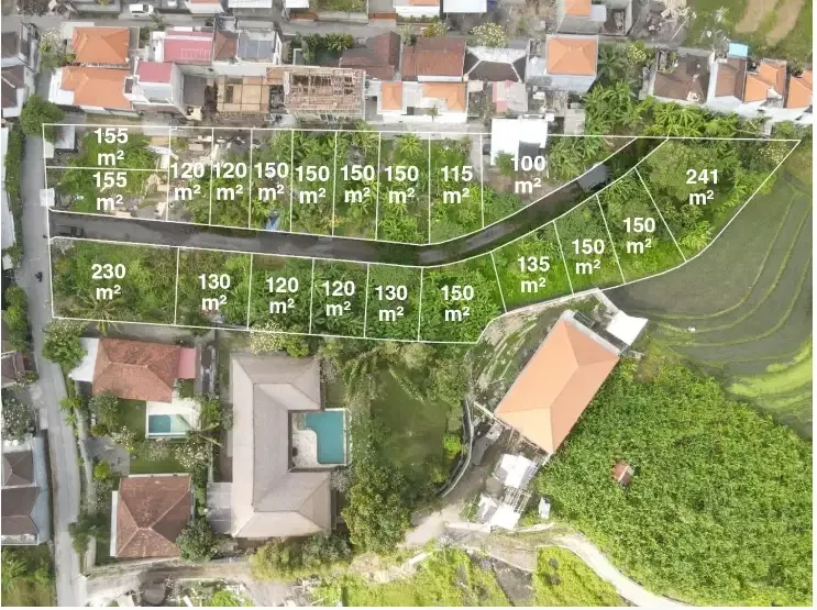 Tanah Kavling 1 - 5 Are Dekat Pantai Berawa Canggu - Image 2 of 10