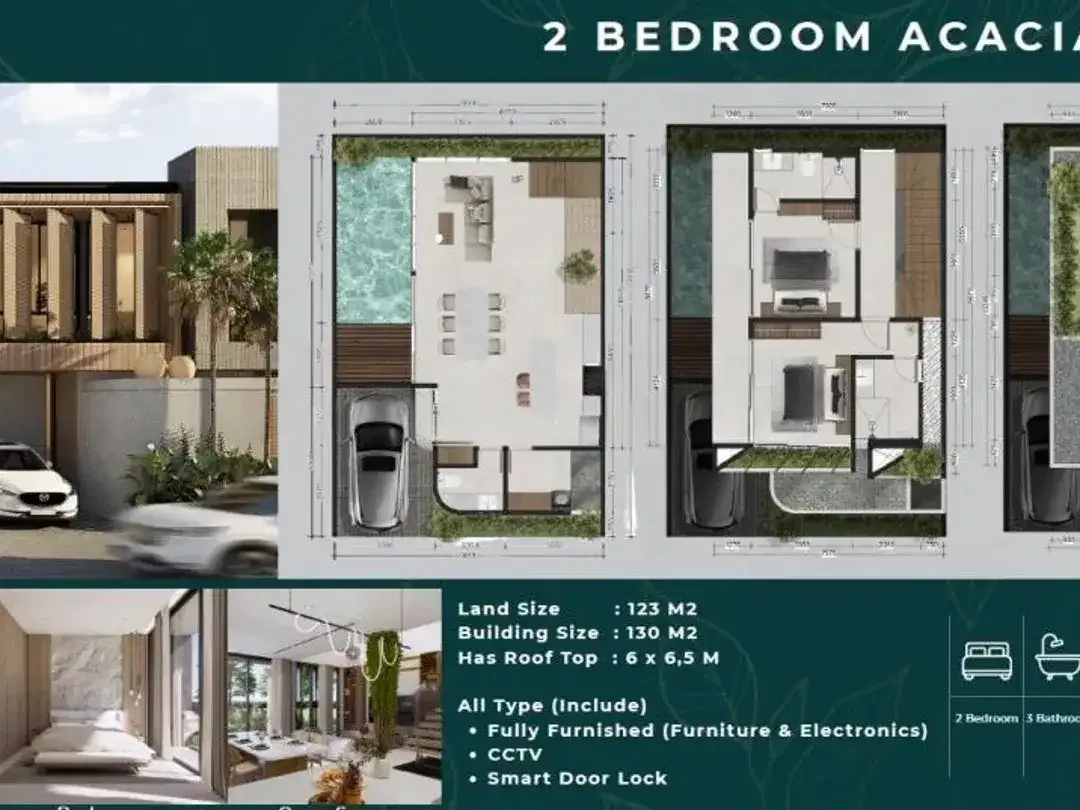 VILLA CLUSTER MEWAH PREMIUM 3 KAMAR DI PERBUKITAN UNGASAN - Image 6 of 10