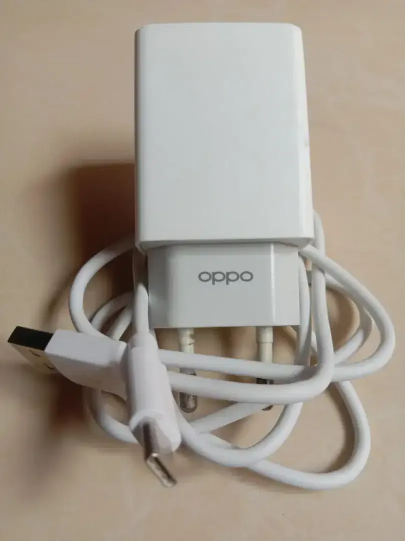 CHARGER BEKAS ASLI BAWAAN OPPO A18, A16, A9 TIPE C - Image 1 of 3