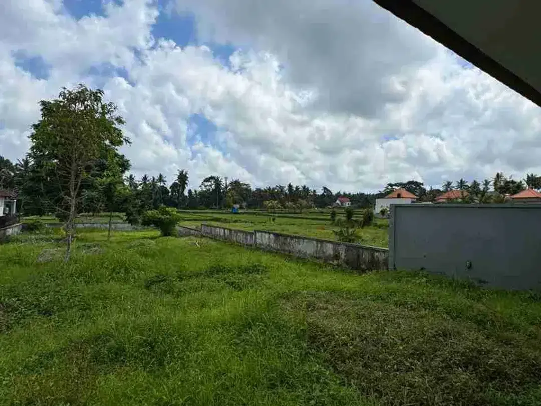 Tanah View Sawah Abadi Bonus Rumah Style Vila di Ubud - Image 1 of 10