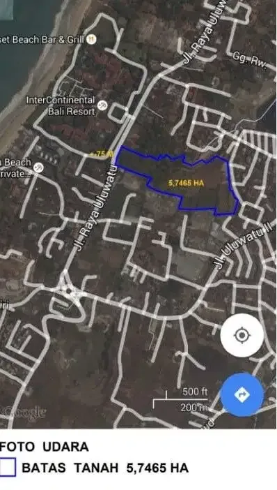 TANAH MURAH MEWAH LOKASI STRATEGIS JIMBARAN - Image 3 of 5