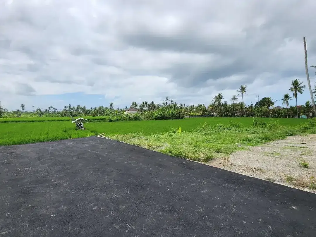 Dijual tanah kavling dengan view sawah berlokasi strategis di Pering, Blahbatuh, Gianyar - Image 4 of 7