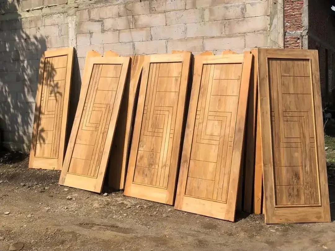 Jual daun pintu bahan kayu mahoni dan jati - Image 5 of 5