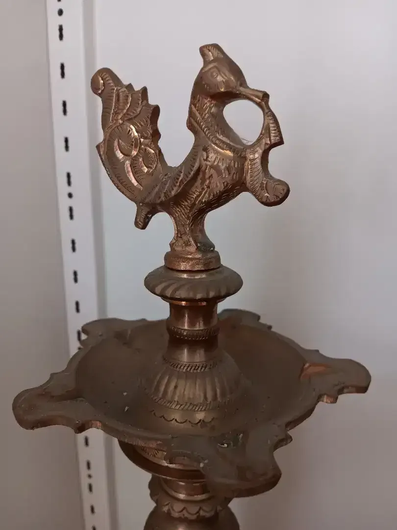 Lampu Minyak Kuningan Asli India 30cm 3.6kg - Image 2 of 3