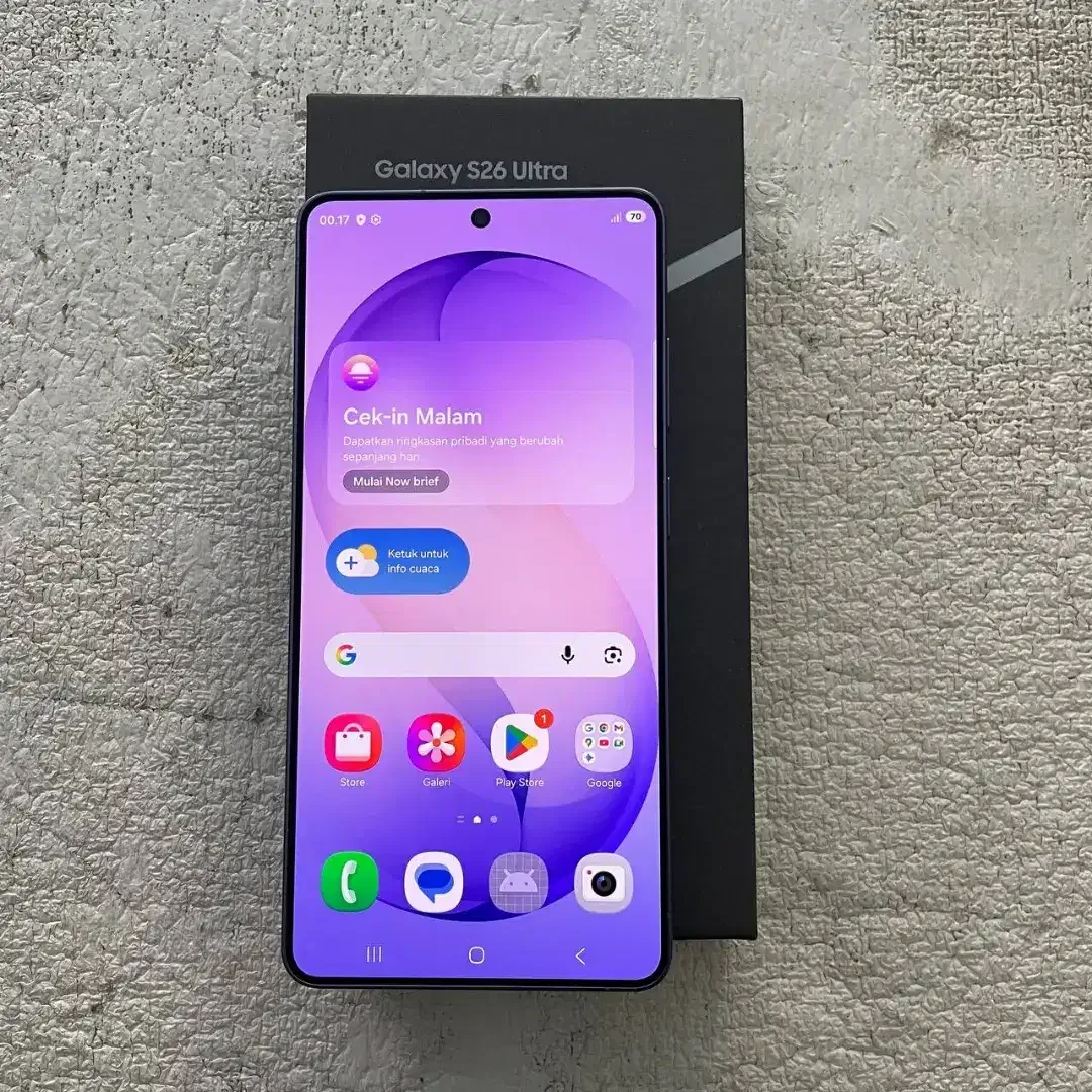 Samsung Galaxy S26 Ultra Warna Cobalt Violet 12/512GB - Image 1 of 4