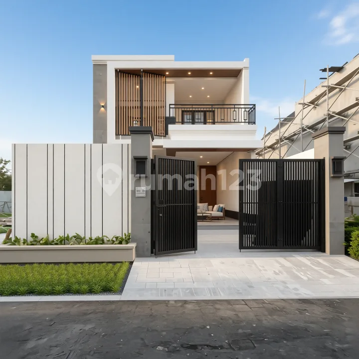 Rumah Baru Modern Lokasi Elite di Pusat Renon - Image 3 of 4
