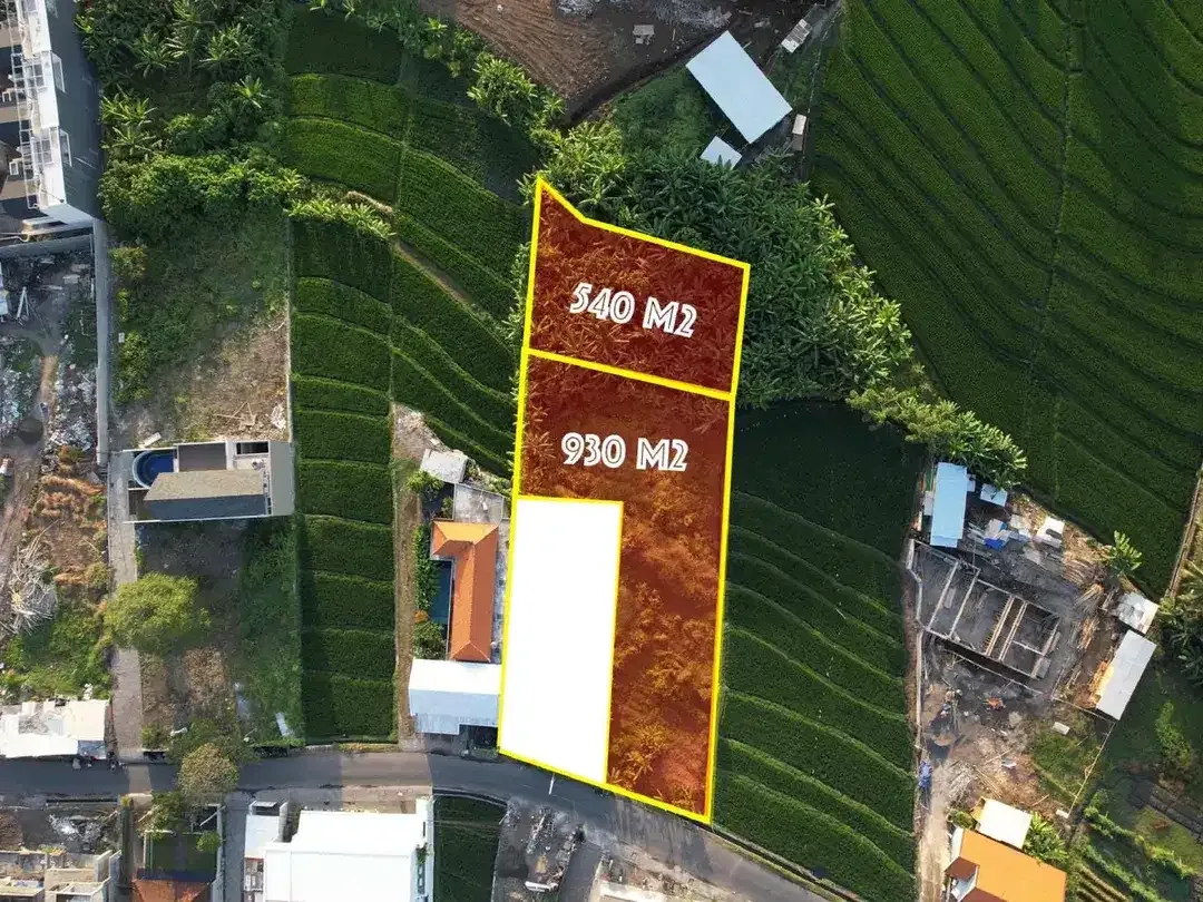 PRIME PINK ZONE MAIN ROAD LAND LOCATION ONLY 400 METERS TO THE BEACH AT PERERENAN CANGGU - Image 2 of 9