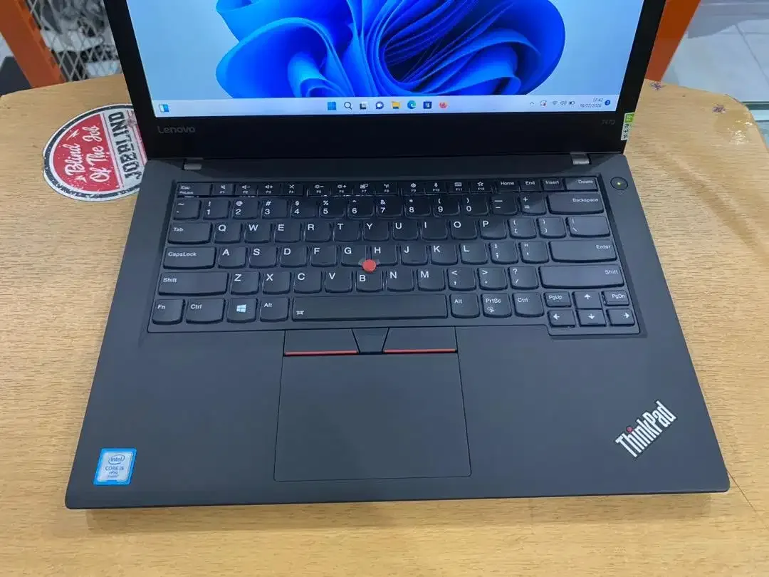 Lenovo ThinkPad T470 Core i5 Ram 8GB SSD 256GB Touchscren Mulus - Image 3 of 10