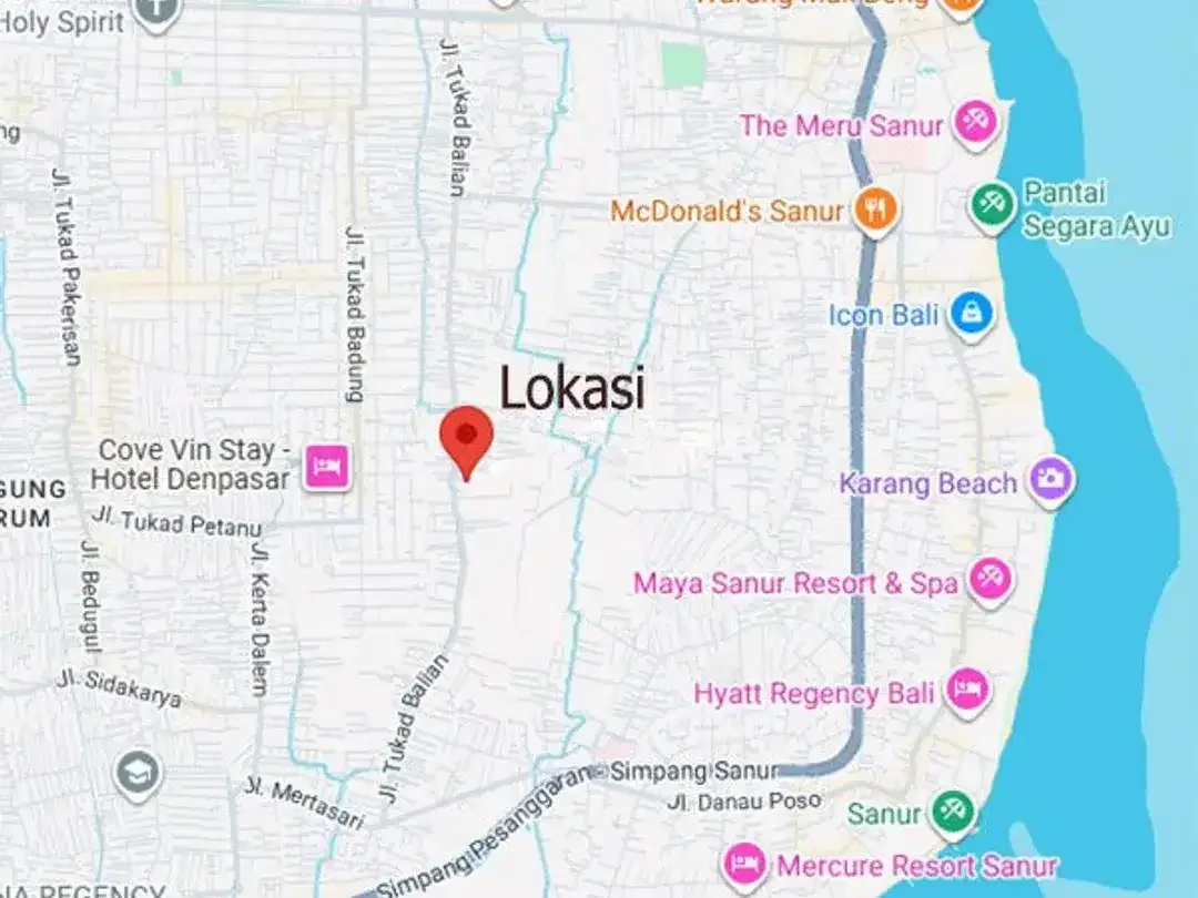 Lsh-028.Sks | Dipasarkan Tanah Sewa Jangka Panjang Lokasi Strategis – Renon Denpasar - Image 10 of 10