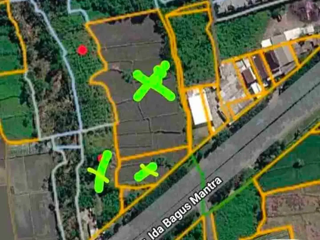 sewakan tanah 1,2 ha lokasi utama by pass IB Mantra Siut Gianyar bali - Image 3 of 5