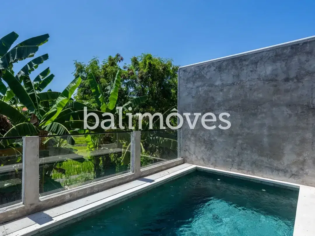 Villa Baru Dua Kamar Tidur dengan Pemandangan Sawah di Batubulan - Image 1 of 10