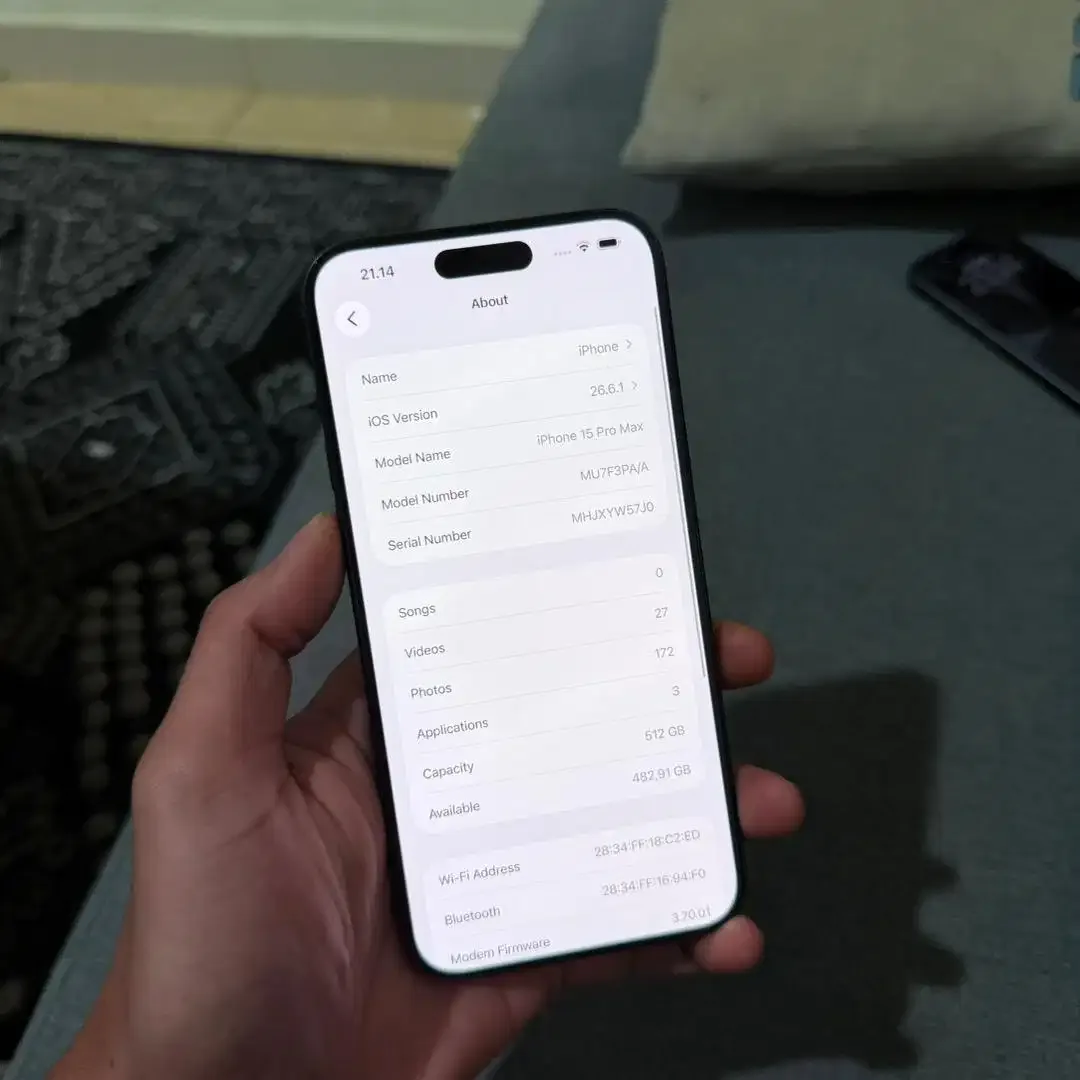 iPhone 15 Pro Max 512GB Ex Resmi iBox - Image 4 of 7