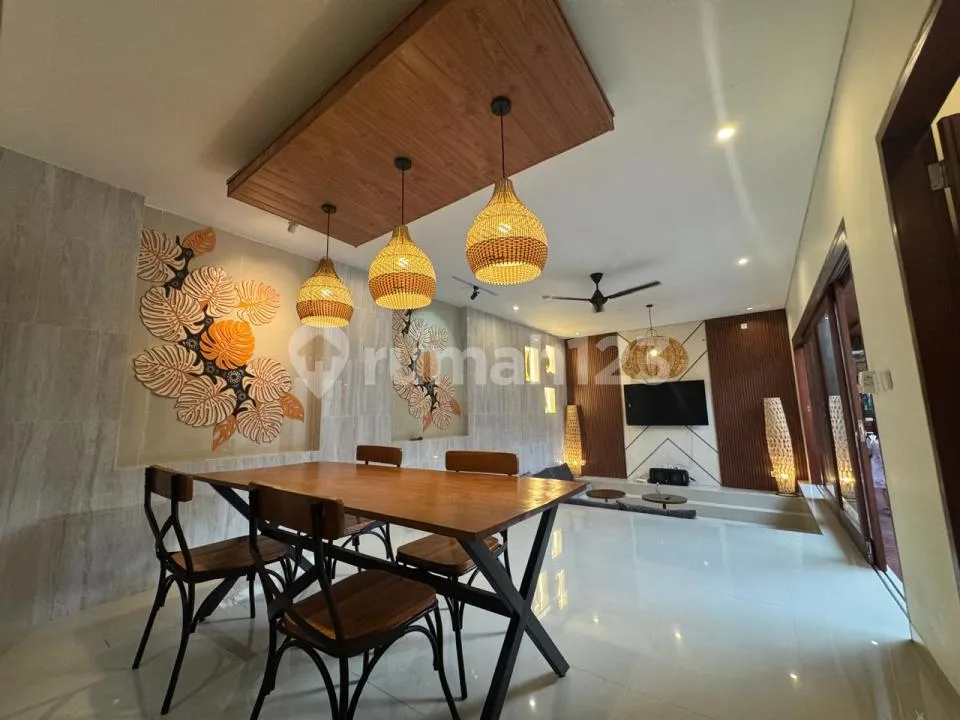 Brand New Villa In Tibubeneng Canggu. View Rice Field Fully Furnished - Image 4 of 4
