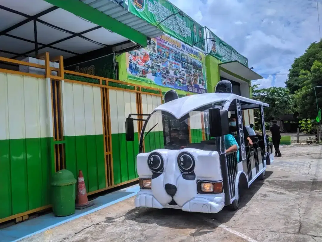 mobil odong odong model karakter kartun kereta wisata sepur mini solar - Image 10 of 10