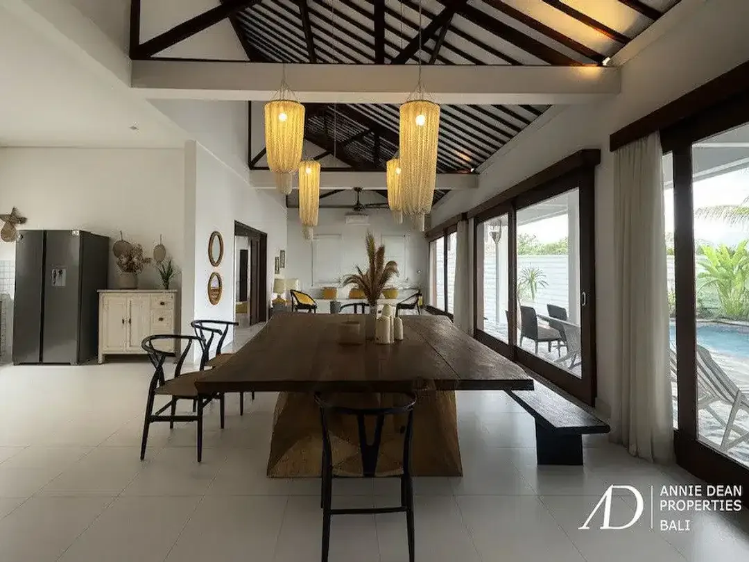 LEASEHOLD | SINGLE-LEVEL 3-BEDROOM VILLA IN PEACEFUL NYANYI, CANGGU - Image 4 of 9
