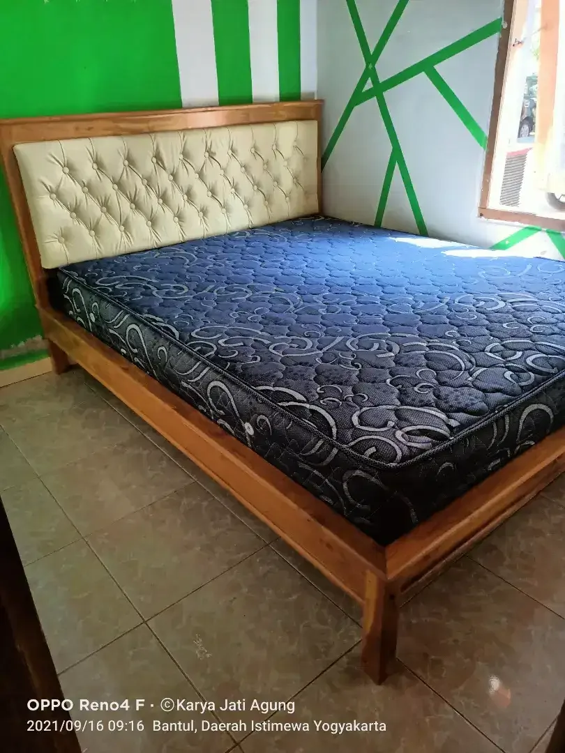 Set tempat tidur jati - Image 8 of 10