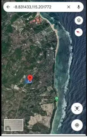 Tanah full view di Sawangan Nusadua Bali - Image 9 of 10