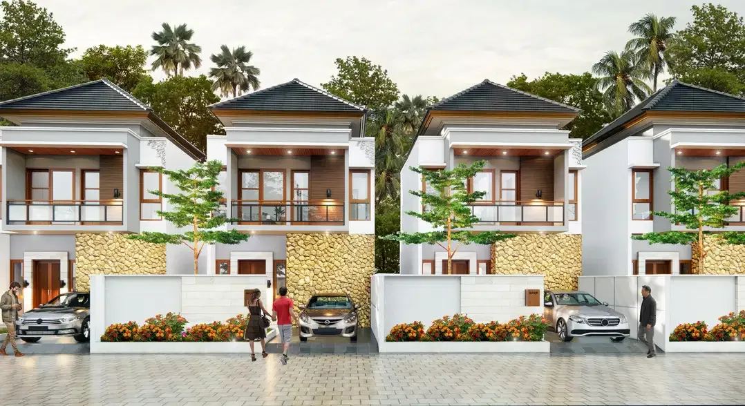 rumah baru 2 lantai, harga murah,lokasi di nusa dua benoa - Image 1 of 10
