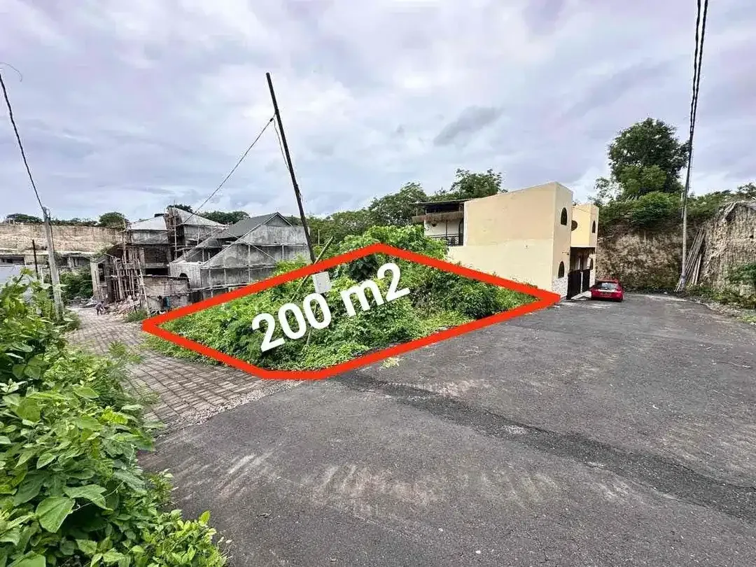 Tanah Hook 200 m2 Kawasan Villa Dekat Pantai Pandawa - Image 1 of 10