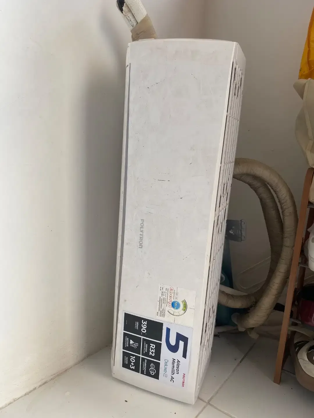 Dijual Cepat AC Polytron 1/2 PK R32 Low Watt 390W Dingin Normal - Denp - Image 3 of 5
