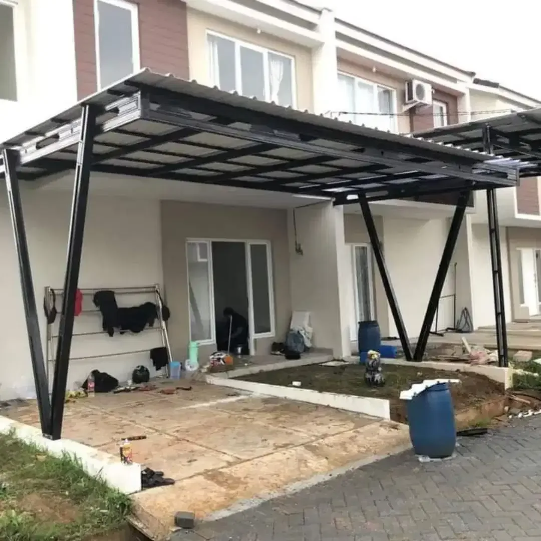 Kanopi, kanopi Baja Ringan , Canopy besi, rangka baja ringan,pvc - Image 1 of 7
