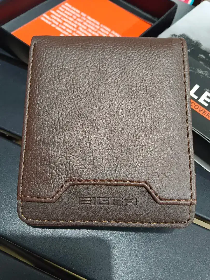 PROMO 100rb BARU-Dompet Eiger 100% Original Bahan Kulit sintetis - Image 2 of 5