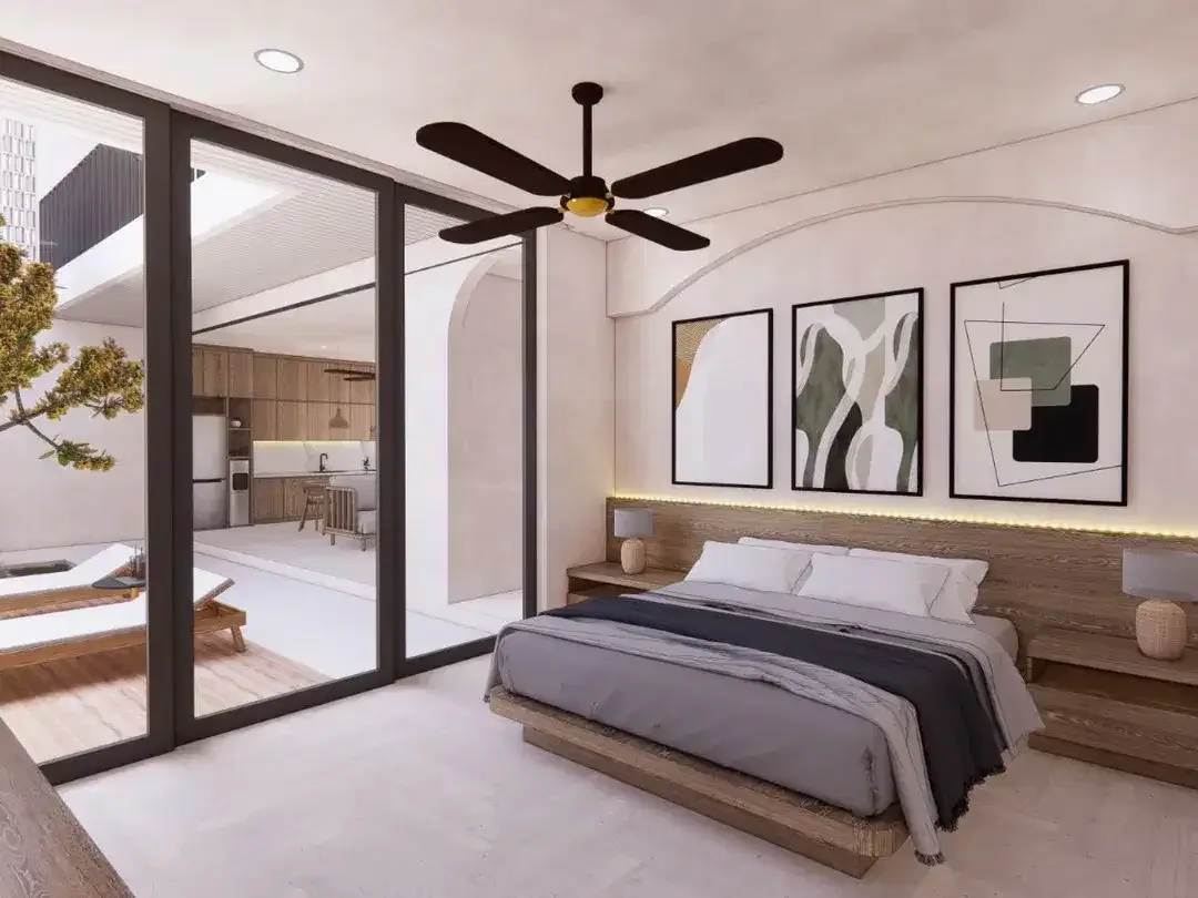 Villa 3 Kamar Tidur dengan Pemandangan GWK di Jimbaran - Image 10 of 10