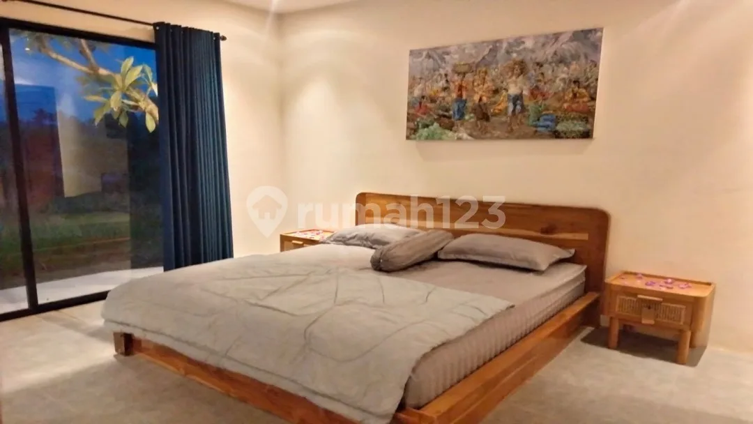 Rumah Villa Sewa Furnished Baru Shm - Sertifikat Hak Milik Di Ubud - Image 4 of 4