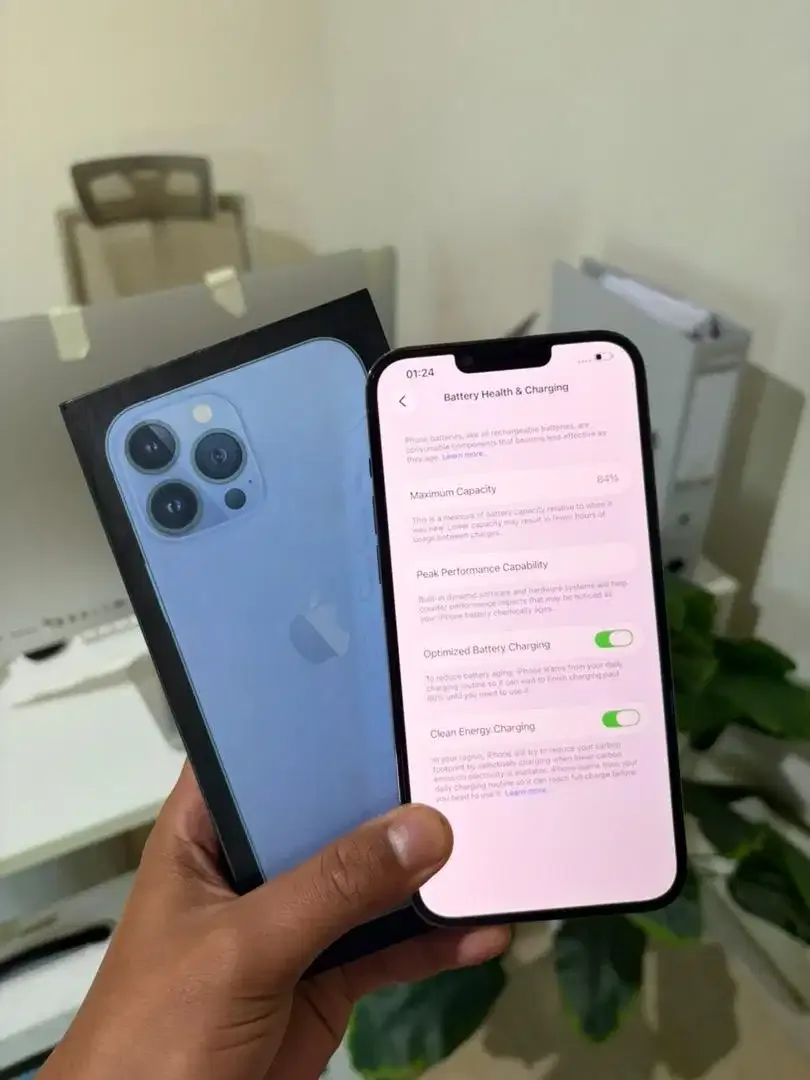 iPhone 13 Pro Max 128GB IMEI Bea Cukai Resmi Mulus Fullset - Image 3 of 5