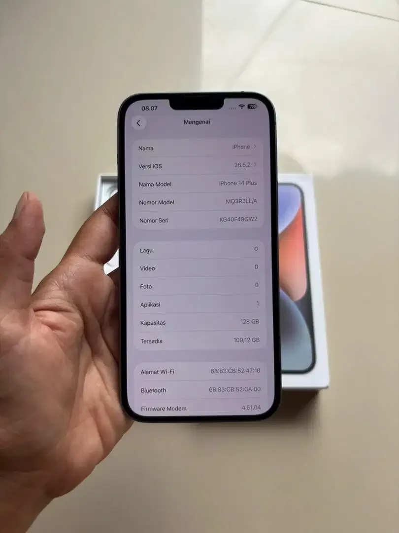 iPhone 14 Plus 128GB inter all operator - Image 2 of 7