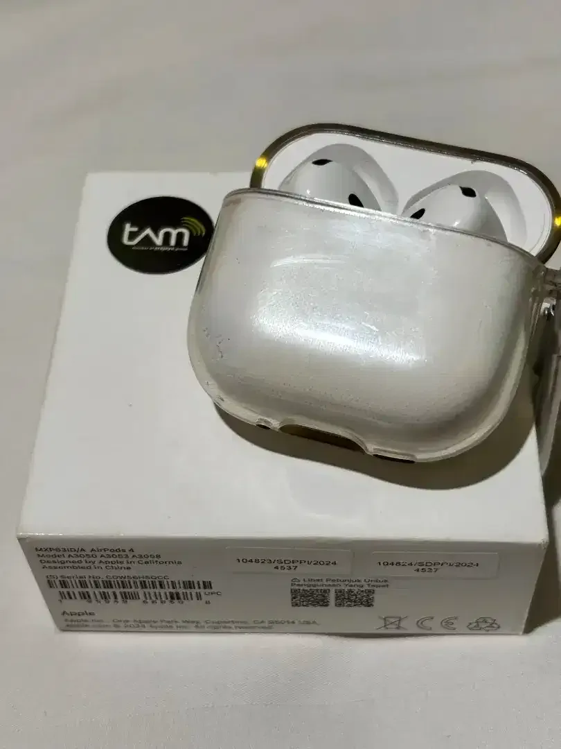 Airpods 4 Non ANC Original TAM Pemakaian Pribadi - Image 2 of 7