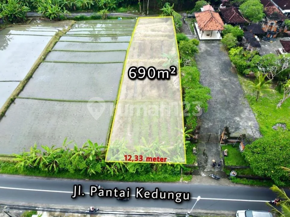 Tanah Komersial Pantai Kedungu #Tj0521at - Image 1 of 4