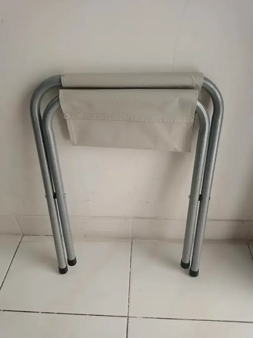 Kursi Lipat Mini Portable Outdoor Uk.29x25x34cm Bhn besi kuat max 70kg - Image 4 of 4
